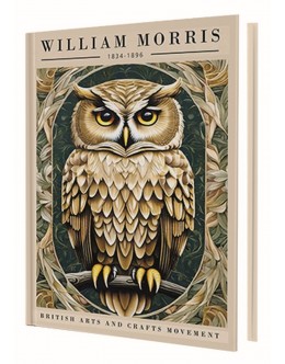 GOLD OWL ( WILLIAM MORRIS )    